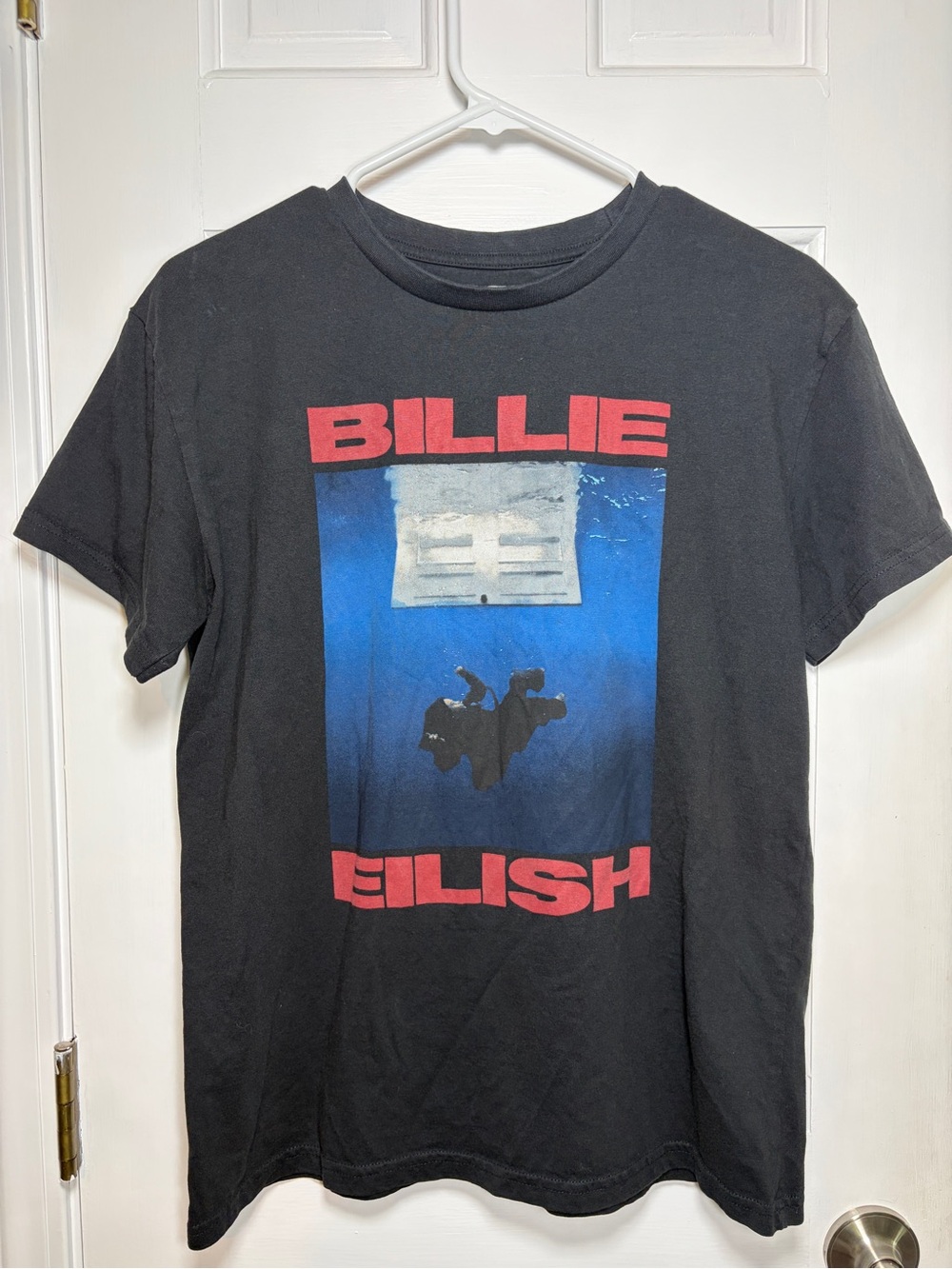 Billie Eilish Hit Me Hard and Soft Official Merch Shirt Size M Black